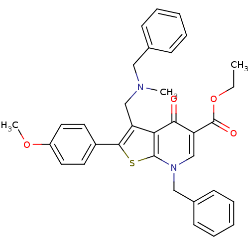 Chemical structure of BindingDB Monomer ID 50189702