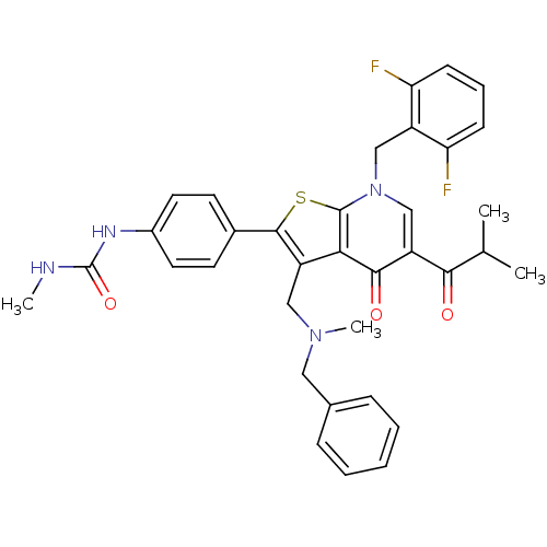 Chemical structure of BindingDB Monomer ID 50189704