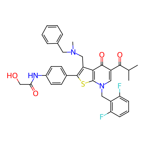 Chemical structure of BindingDB Monomer ID 50189707