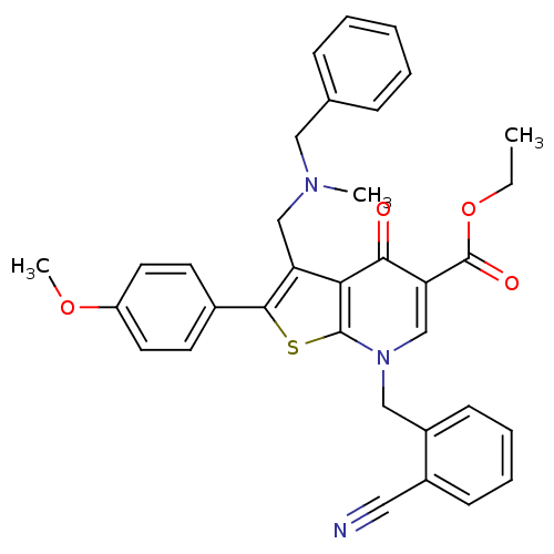 Chemical structure of BindingDB Monomer ID 50189709
