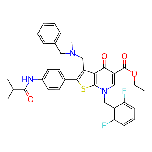Chemical structure of BindingDB Monomer ID 50189723