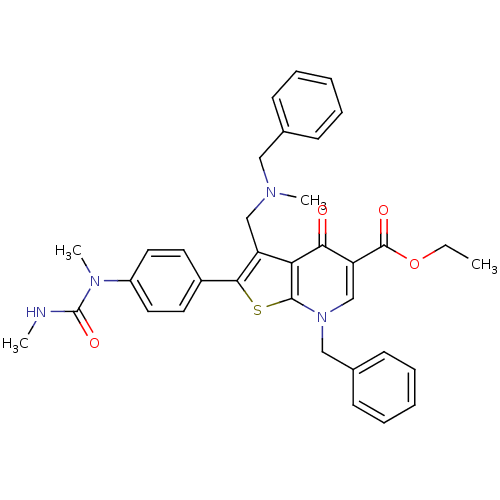 Chemical structure of BindingDB Monomer ID 50189726