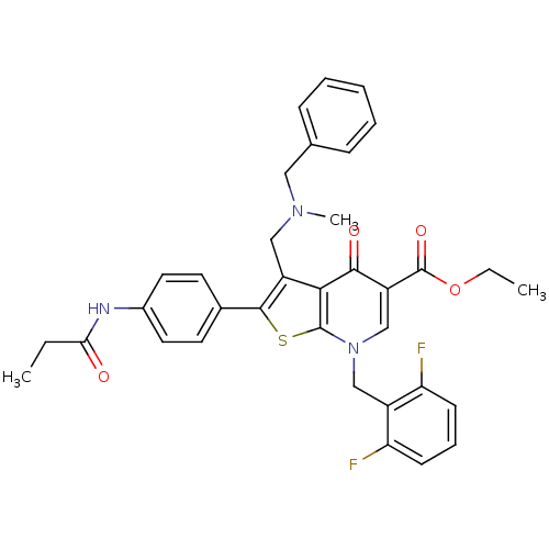 Chemical structure of BindingDB Monomer ID 50189730