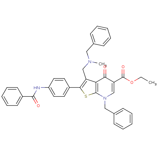 Chemical structure of BindingDB Monomer ID 50189734