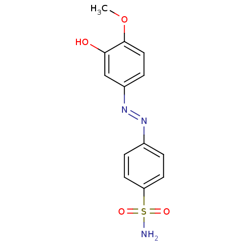 Chemical structure of BindingDB Monomer ID 50190340