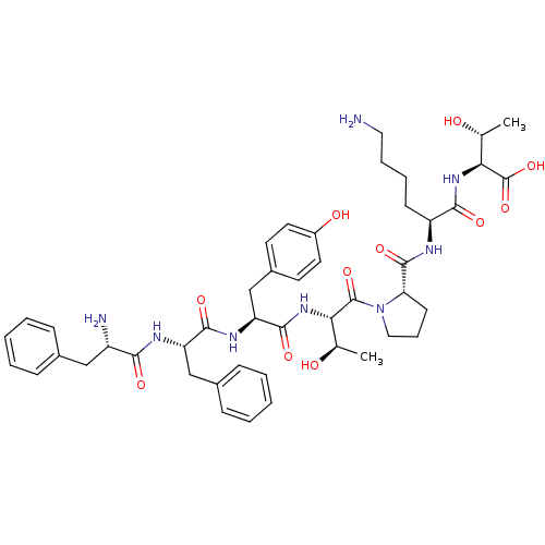 Chemical structure of BindingDB Monomer ID 50190377