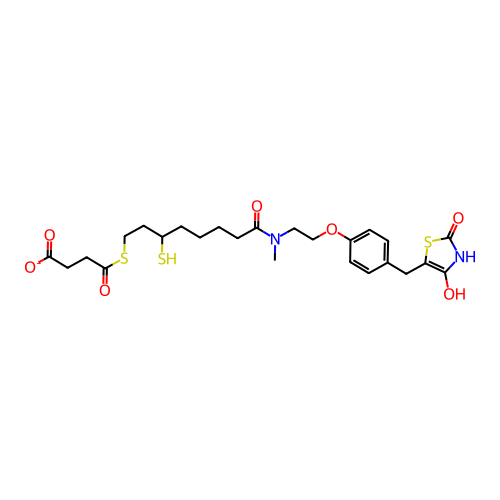 Chemical structure of BindingDB Monomer ID 50190419
