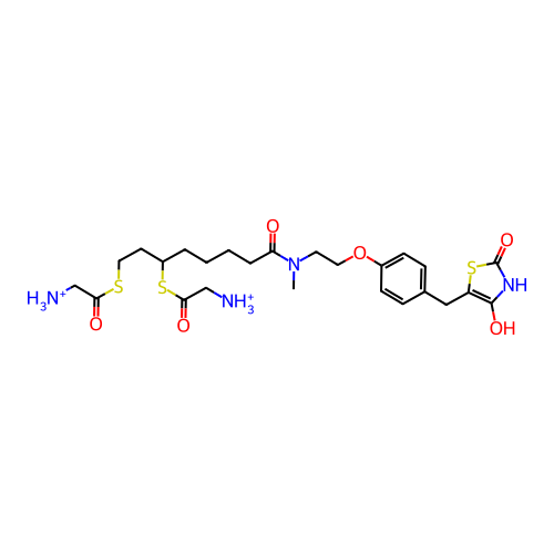 Chemical structure of BindingDB Monomer ID 50190422