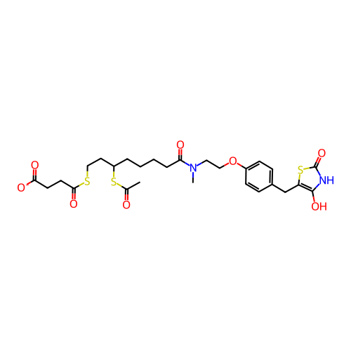Chemical structure of BindingDB Monomer ID 50190430