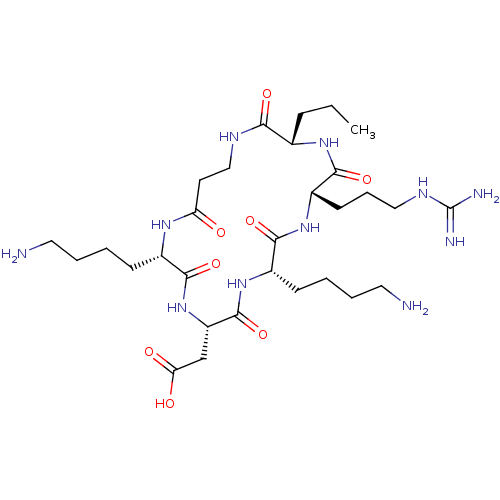 Chemical structure of BindingDB Monomer ID 50190569