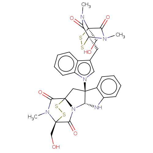 Chemical structure of BindingDB Monomer ID 50190661