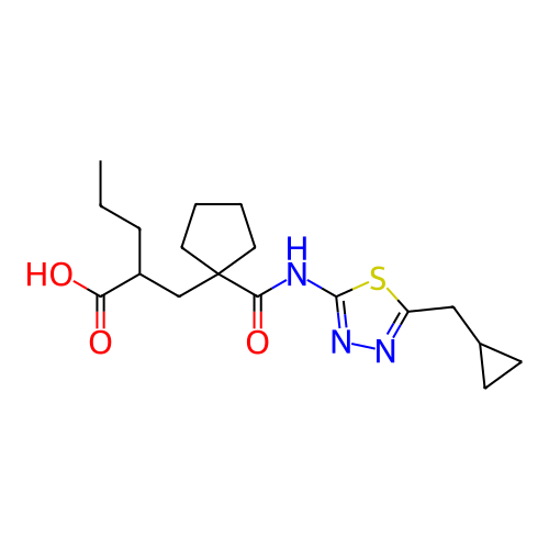 Chemical structure of BindingDB Monomer ID 50190762