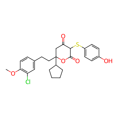 Chemical structure of BindingDB Monomer ID 50190967