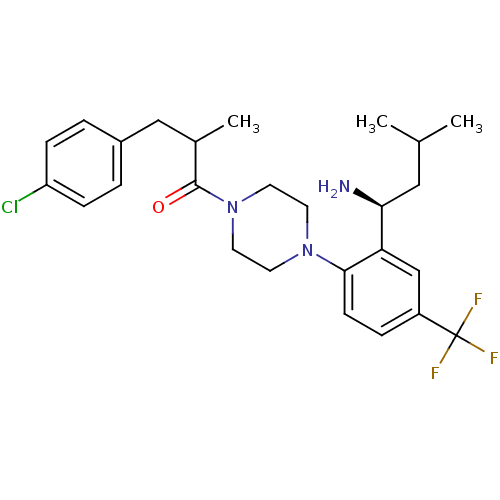Chemical structure of BindingDB Monomer ID 50190985