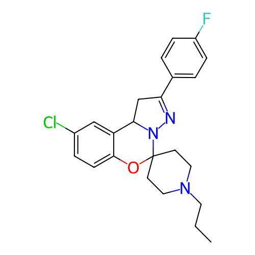 Chemical structure of BindingDB Monomer ID 50191191