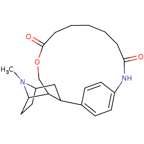Chemical structure of BindingDB Monomer ID 50191341