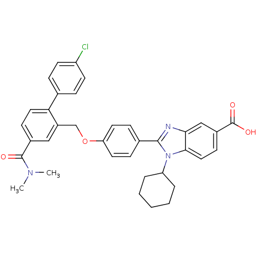 Chemical structure of BindingDB Monomer ID 50191527