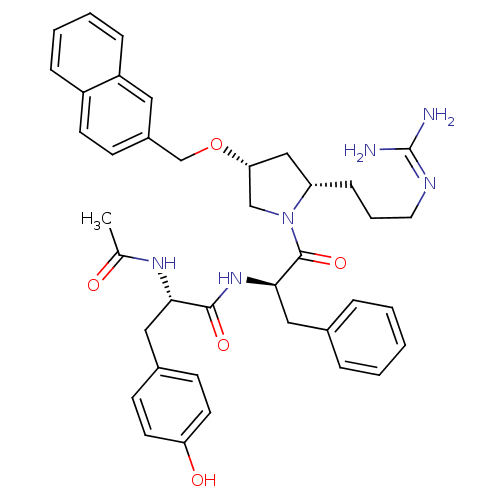 Chemical structure of BindingDB Monomer ID 50191563