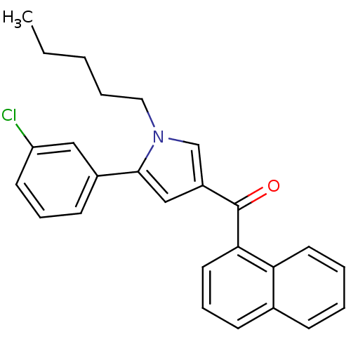 Chemical structure of BindingDB Monomer ID 50192612
