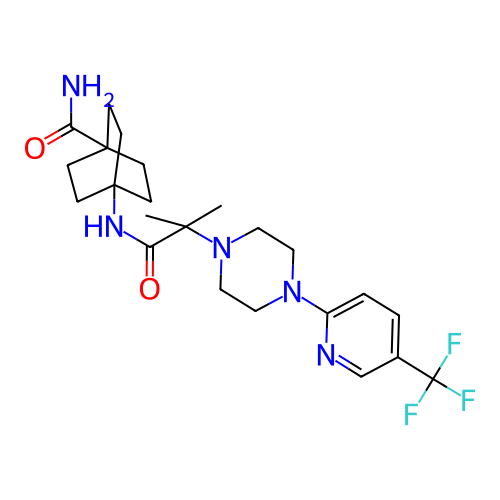 Chemical structure of BindingDB Monomer ID 50192674