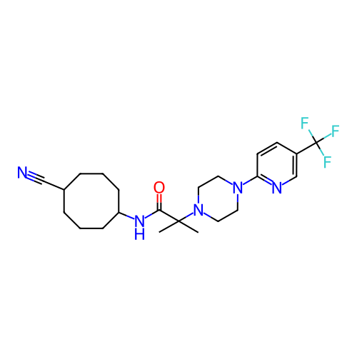Chemical structure of BindingDB Monomer ID 50192681
