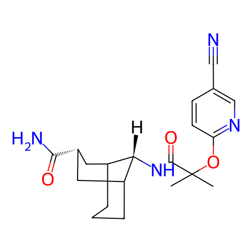 Chemical structure of BindingDB Monomer ID 50192684