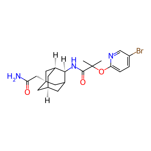 Chemical structure of BindingDB Monomer ID 50192791