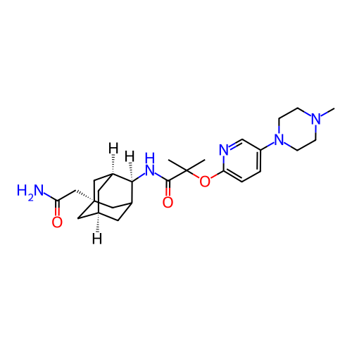 Chemical structure of BindingDB Monomer ID 50192794