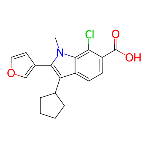 Chemical structure of BindingDB Monomer ID 50193051