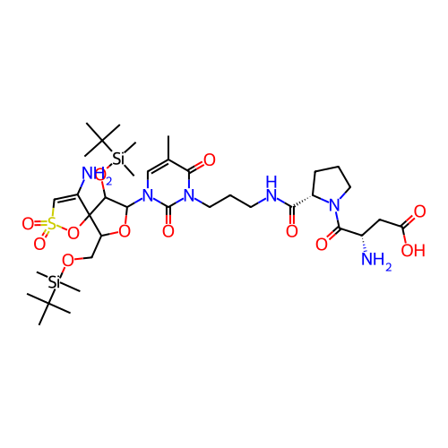 Chemical structure of BindingDB Monomer ID 50193551