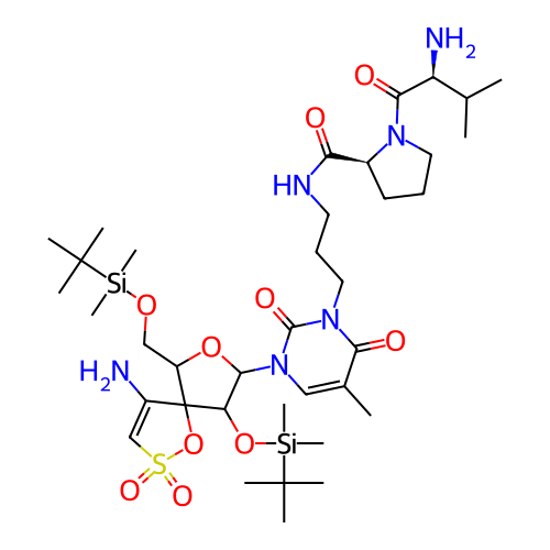 Chemical structure of BindingDB Monomer ID 50193554