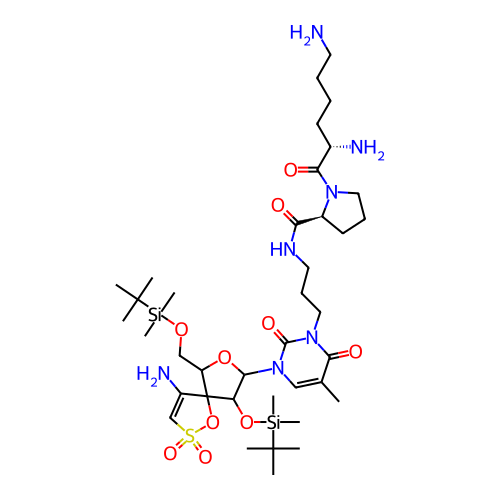 Chemical structure of BindingDB Monomer ID 50193560