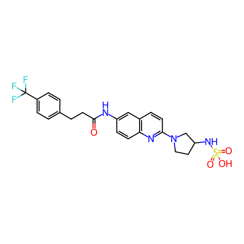Chemical structure of BindingDB Monomer ID 50193692