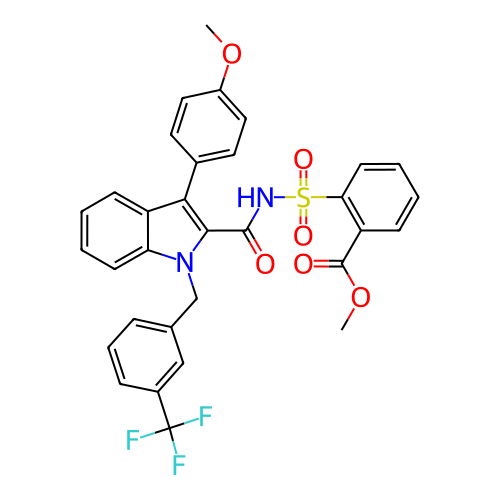 Chemical structure of BindingDB Monomer ID 50193734