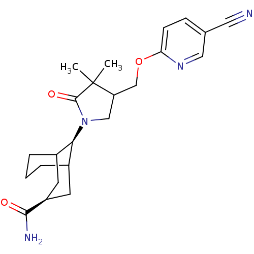 Chemical structure of BindingDB Monomer ID 50193788