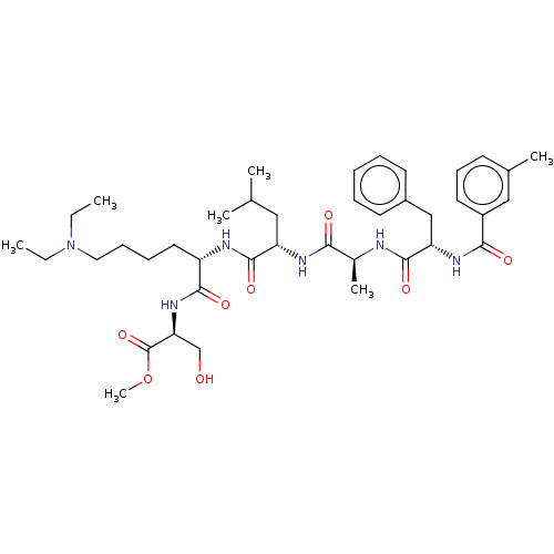 Chemical structure of BindingDB Monomer ID 50194256