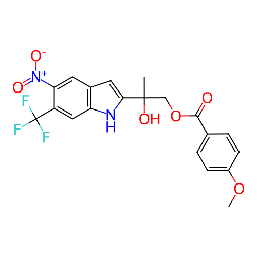 Chemical structure of BindingDB Monomer ID 50194334