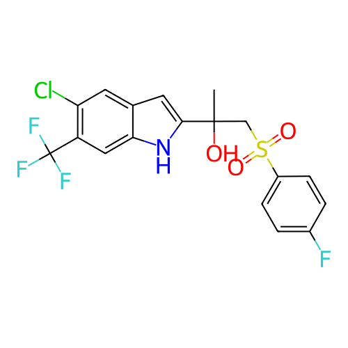 Chemical structure of BindingDB Monomer ID 50194345