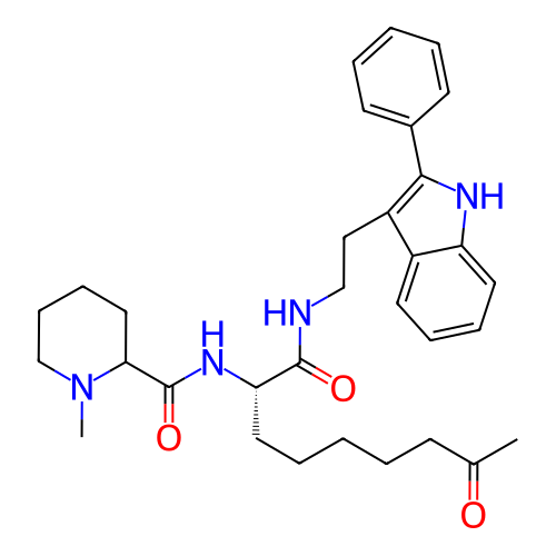 Chemical structure of BindingDB Monomer ID 50195125