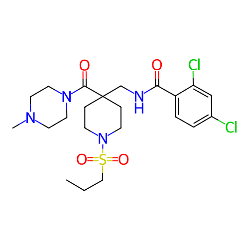 Chemical structure of BindingDB Monomer ID 50195162