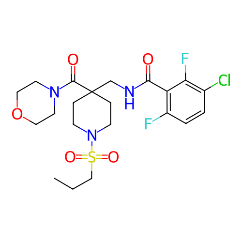 Chemical structure of BindingDB Monomer ID 50195166