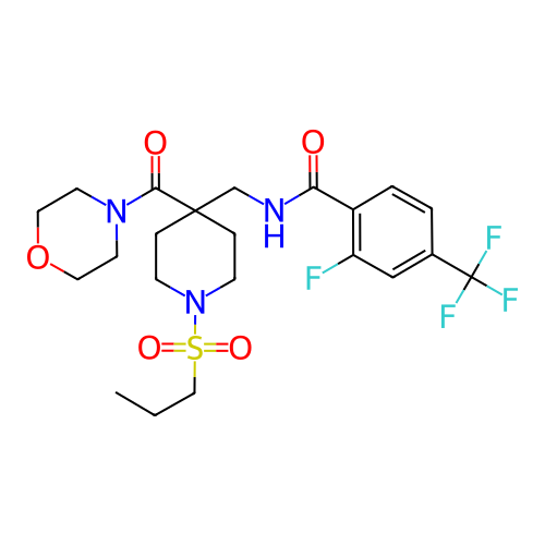 Chemical structure of BindingDB Monomer ID 50195168