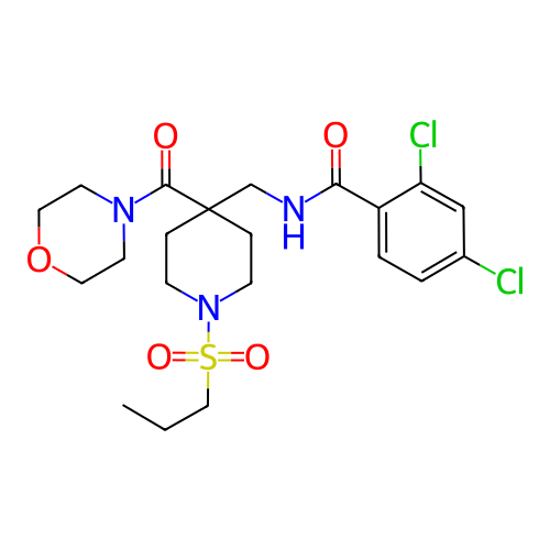 Chemical structure of BindingDB Monomer ID 50195169