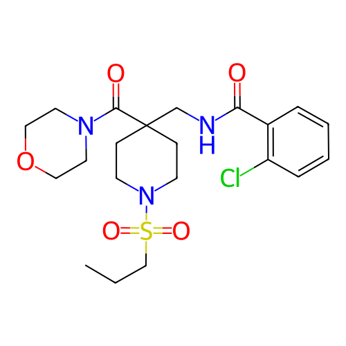 Chemical structure of BindingDB Monomer ID 50195170