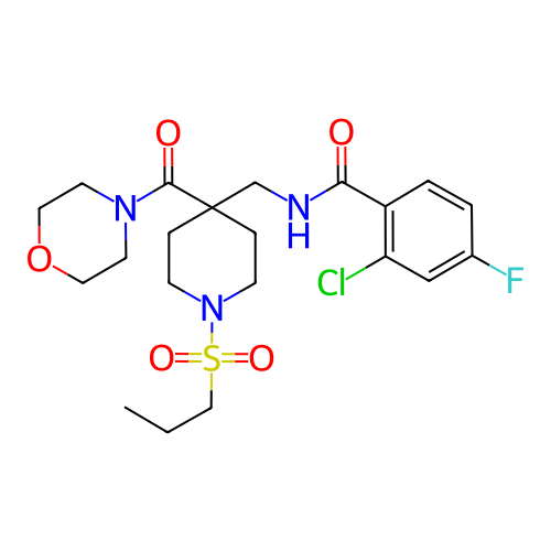 Chemical structure of BindingDB Monomer ID 50195173