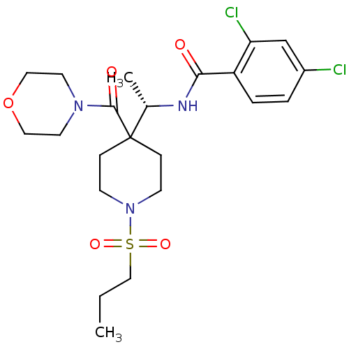 Chemical structure of BindingDB Monomer ID 50195176