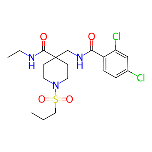 Chemical structure of BindingDB Monomer ID 50195180