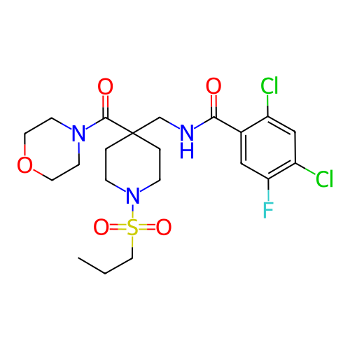 Chemical structure of BindingDB Monomer ID 50195181
