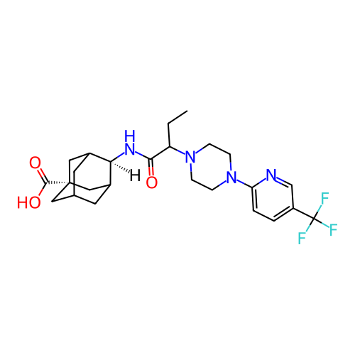 Chemical structure of BindingDB Monomer ID 50195293