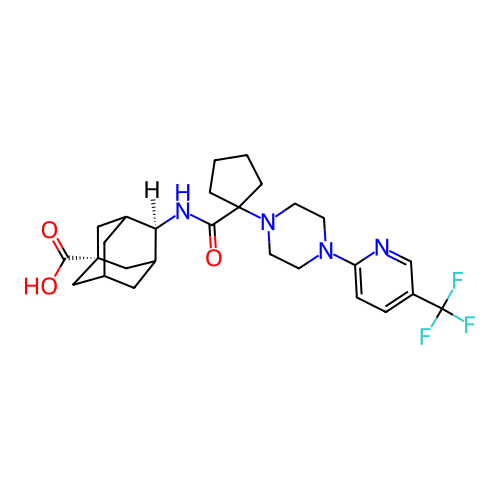Chemical structure of BindingDB Monomer ID 50195295